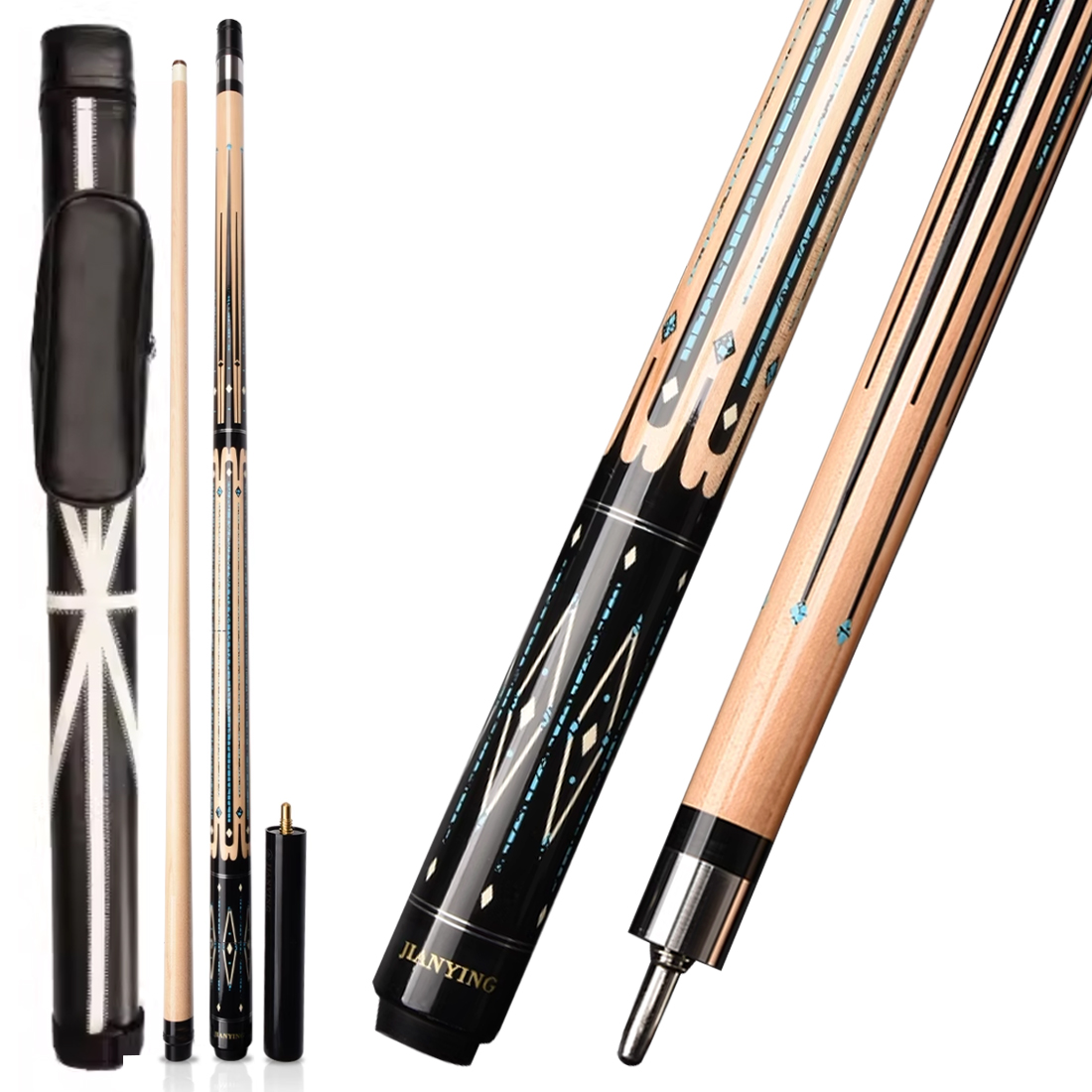 Centerpiece Stick - Jianying Bilardo Sopa Seti, Sert Kılıf