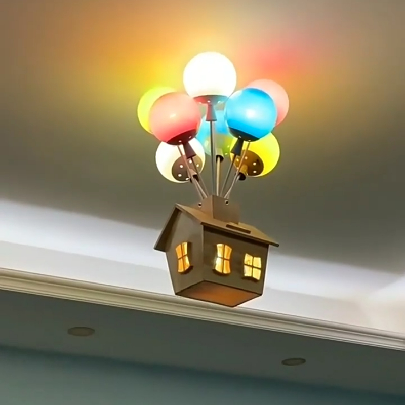 Led Balloon Light - Çocuklar için modern karikatür balon tavan