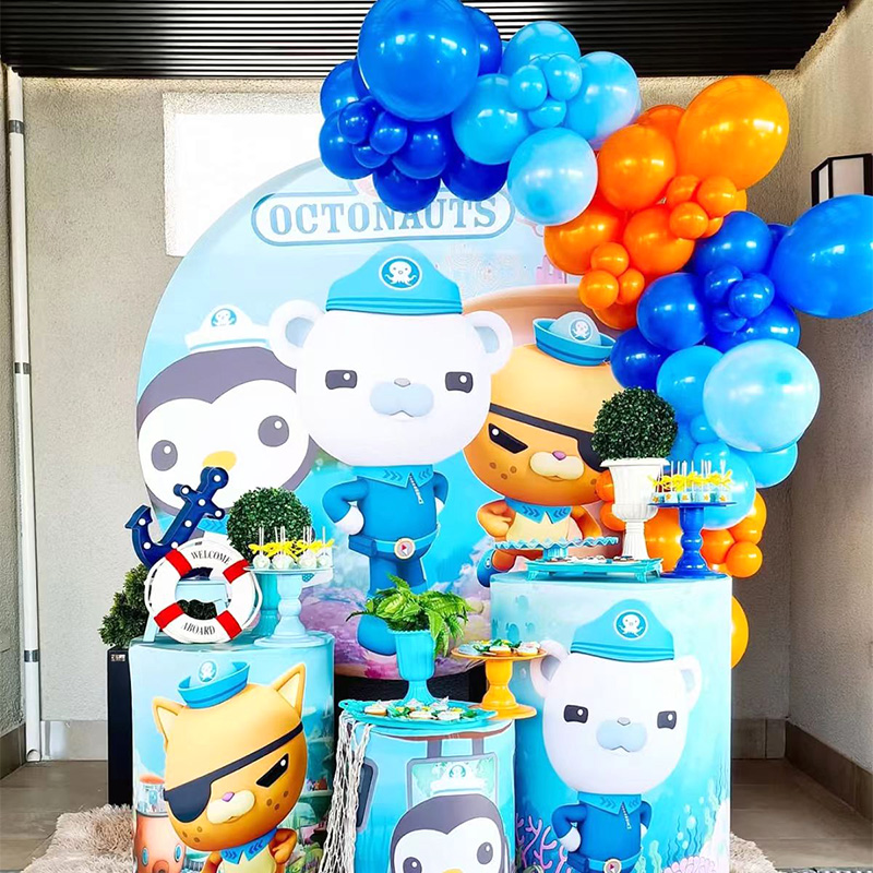 Balloon Arch Kit - Octonauts Balon Çelenk Seti Kaptan Barnacles