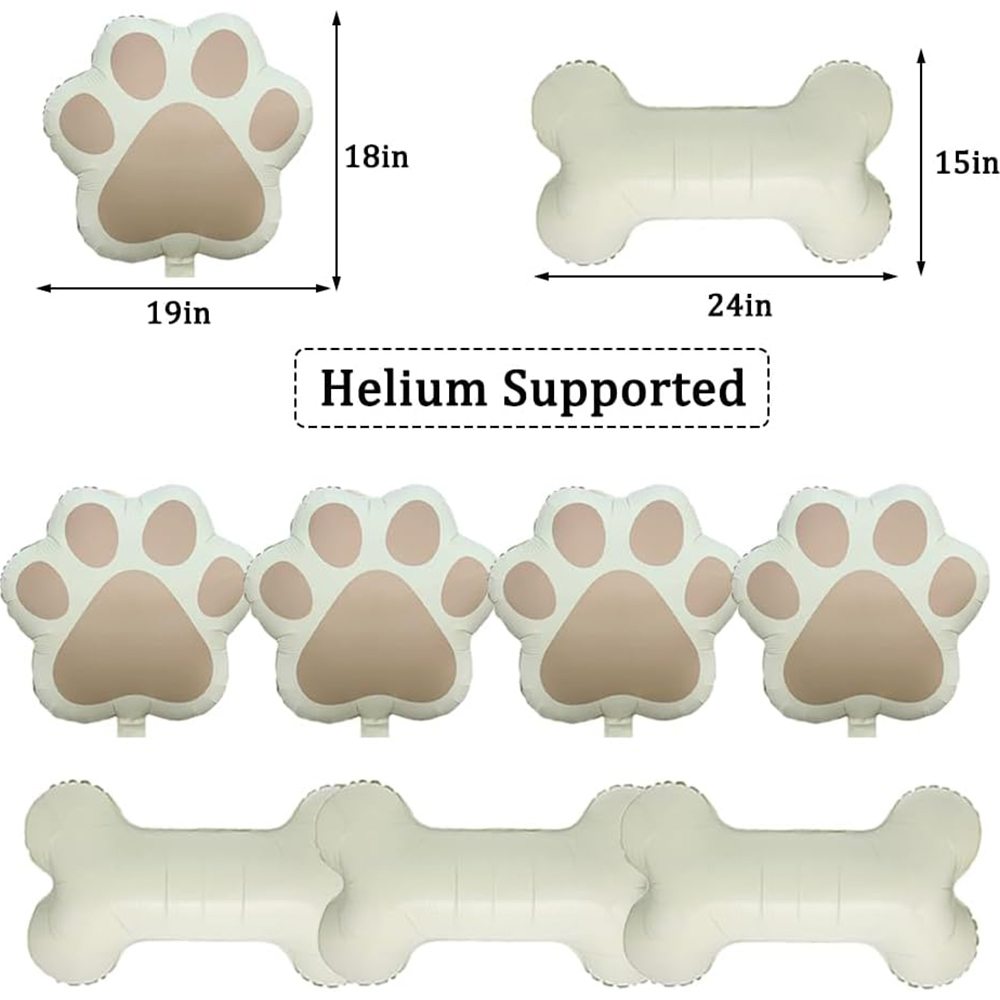 9 Adet/Set Büyük Köpek Patiler - Let'S Party Event Supply incelemesi ve fiyatı