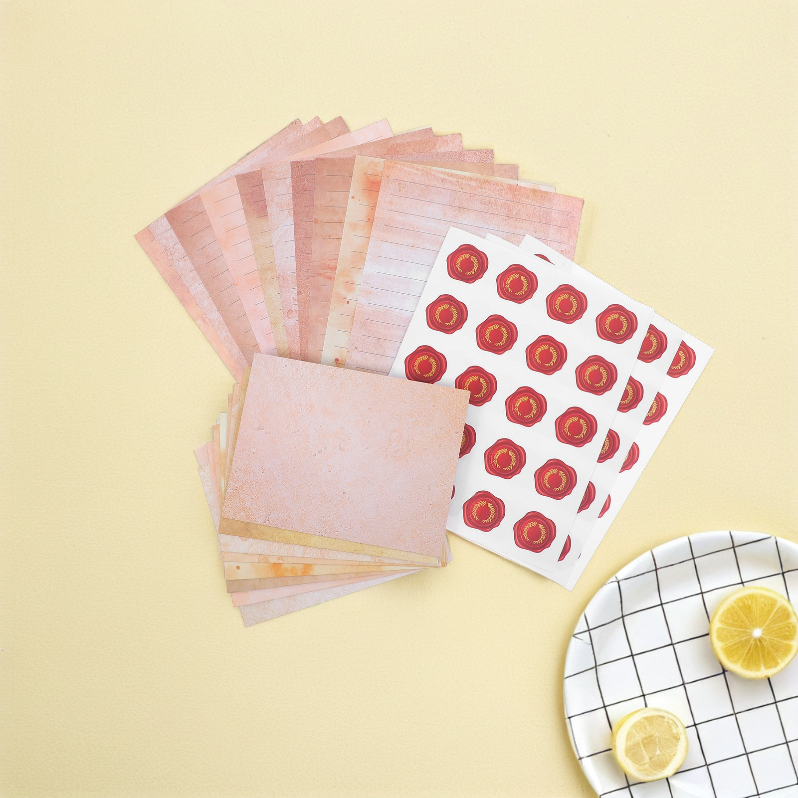 1 Set Vintage Mektup Kırtasiye - Papercraft Supply Invitation incelemesi ve fiyatı
