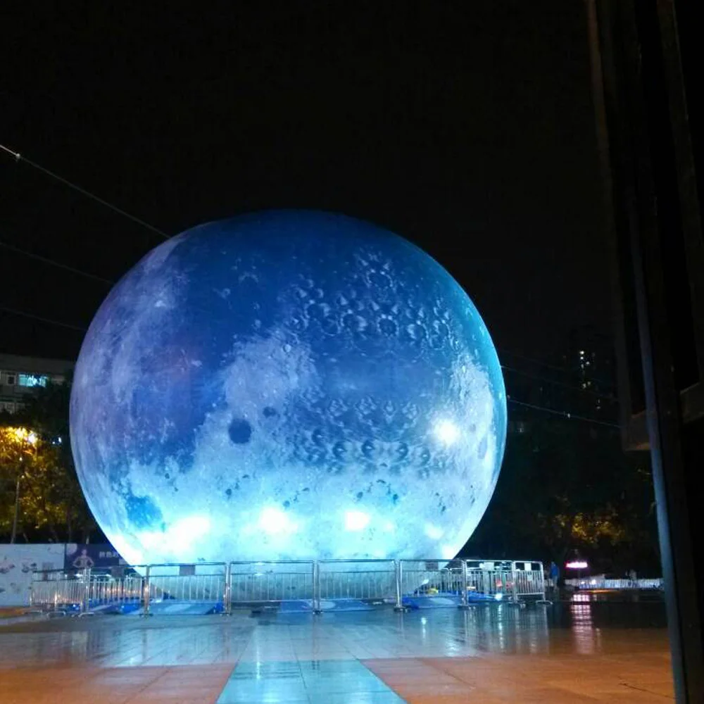Dev Şişme Mavi Ay Topu LED Işı - Led Balloon Light incelemesi ve fiyatı